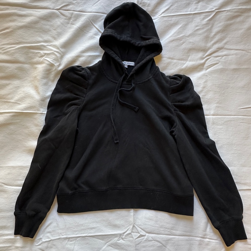 Rebecca Minkoff Black Pullover Hoodie Sweater